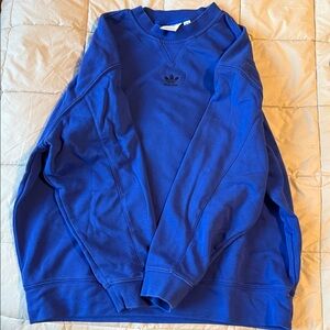 Adidas Women's Blue Long Sleeve Tee